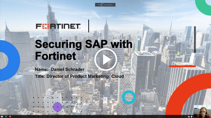 Securing SAP with Fortinet video